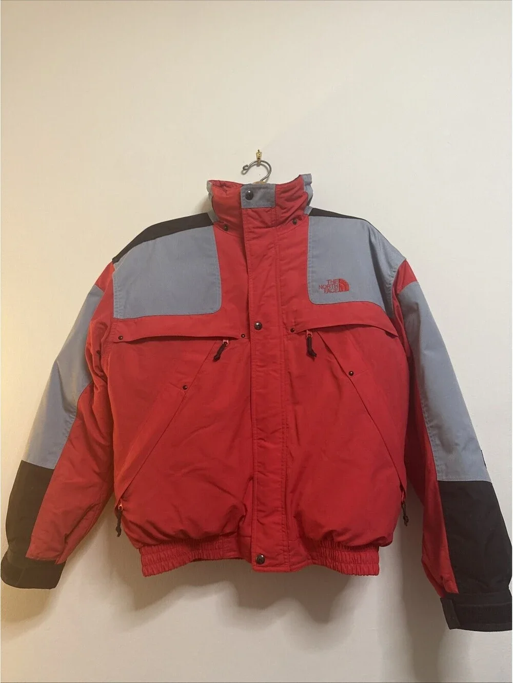 Vintage 90s The North Face Extreme Gear Ultrex Down Color Block Jacket L